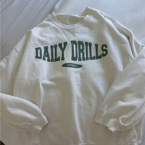 Daily Drills Oversized Sport Crew